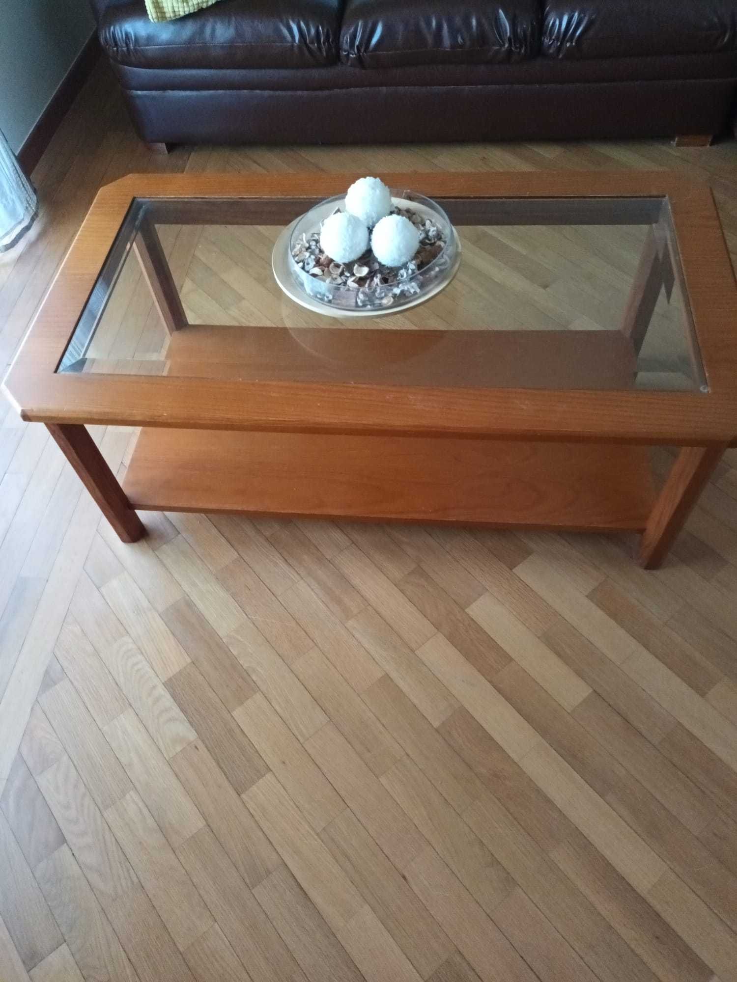 Moveis de Sala (movel de prateleiras + mesa de apoio)