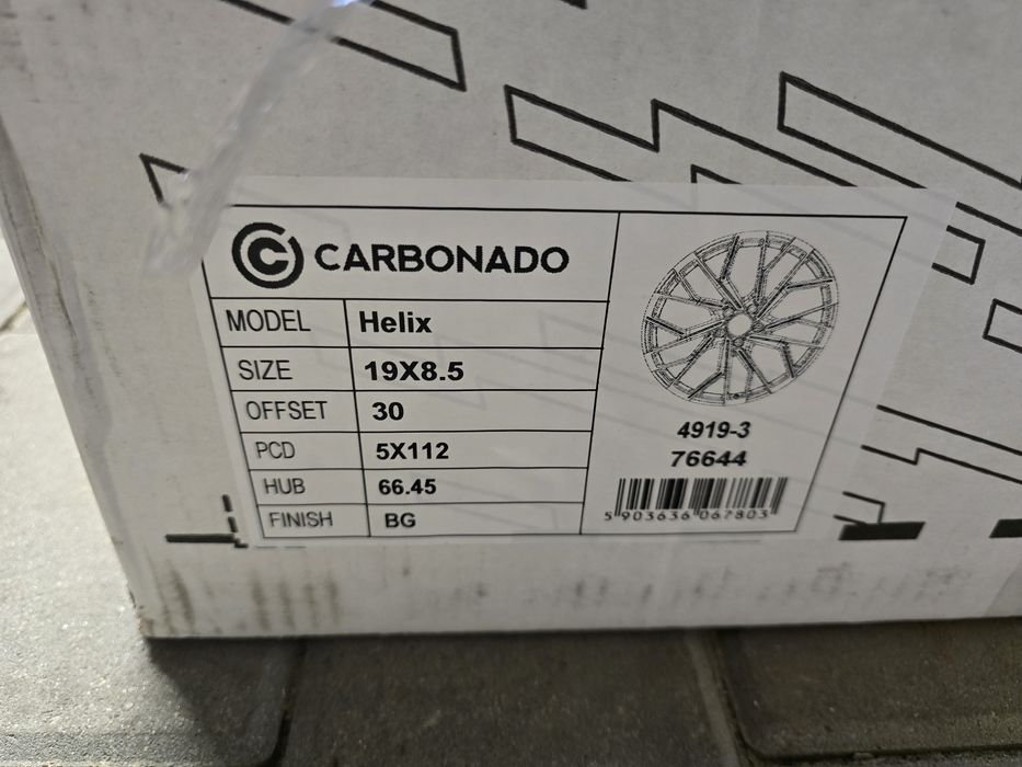 Alufelgi 19" 5x112 ET30 Audi A5 A7 A4 B9 B8 B7 Q5 Q3 VW Skoda !