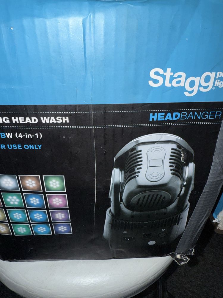 Stagg Headbanger 10 – Głowica  LED RGBW (4in1)