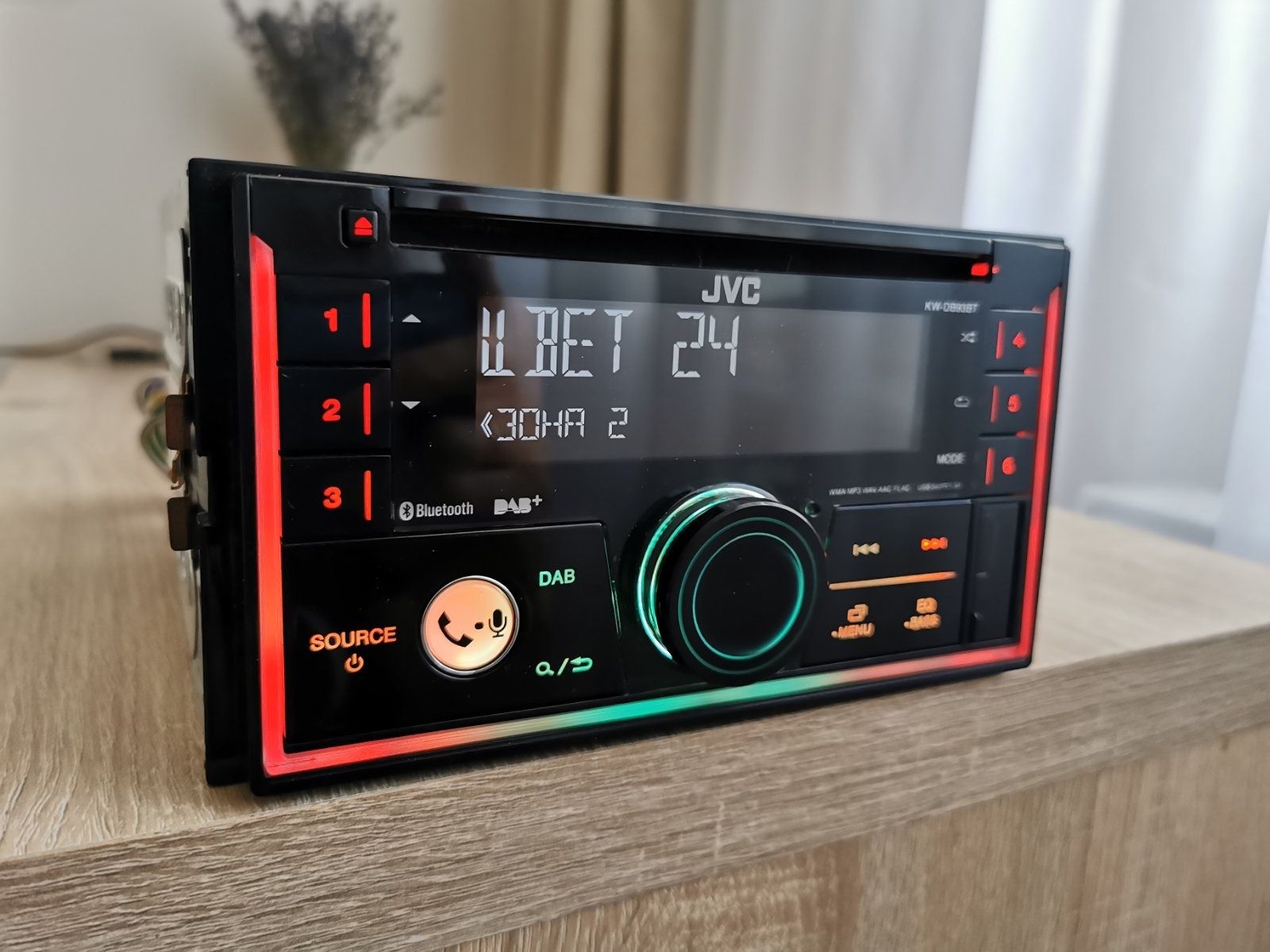 Автомагнітола JVC KW DB93 KW DB 95 Bluetooth, Процесор Dsp