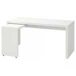 Mesa “MALM” da IKEA com painel extra – quase nova