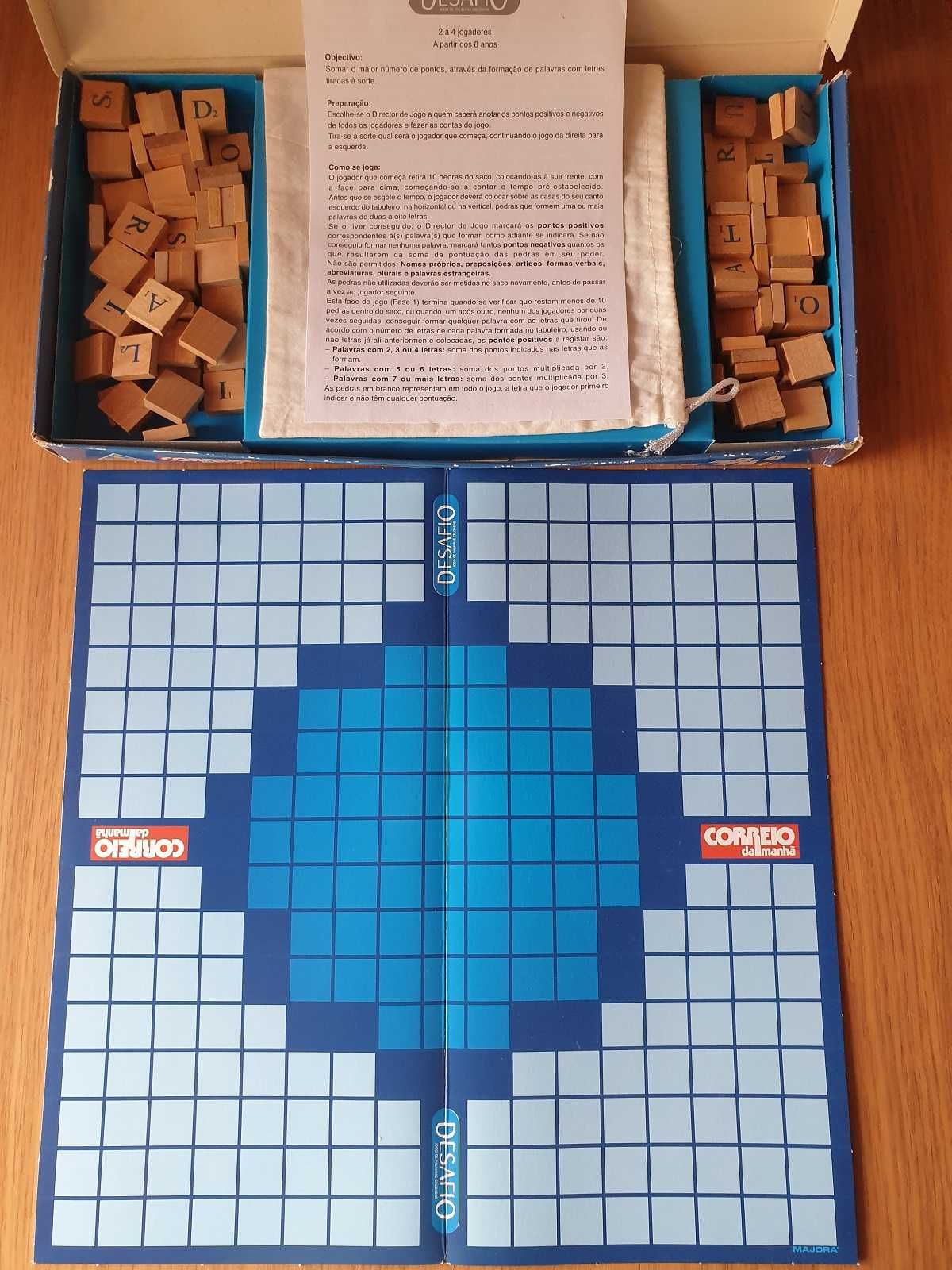 Desafio – O Jogo das Palavras Cruzadas • Majora /CM