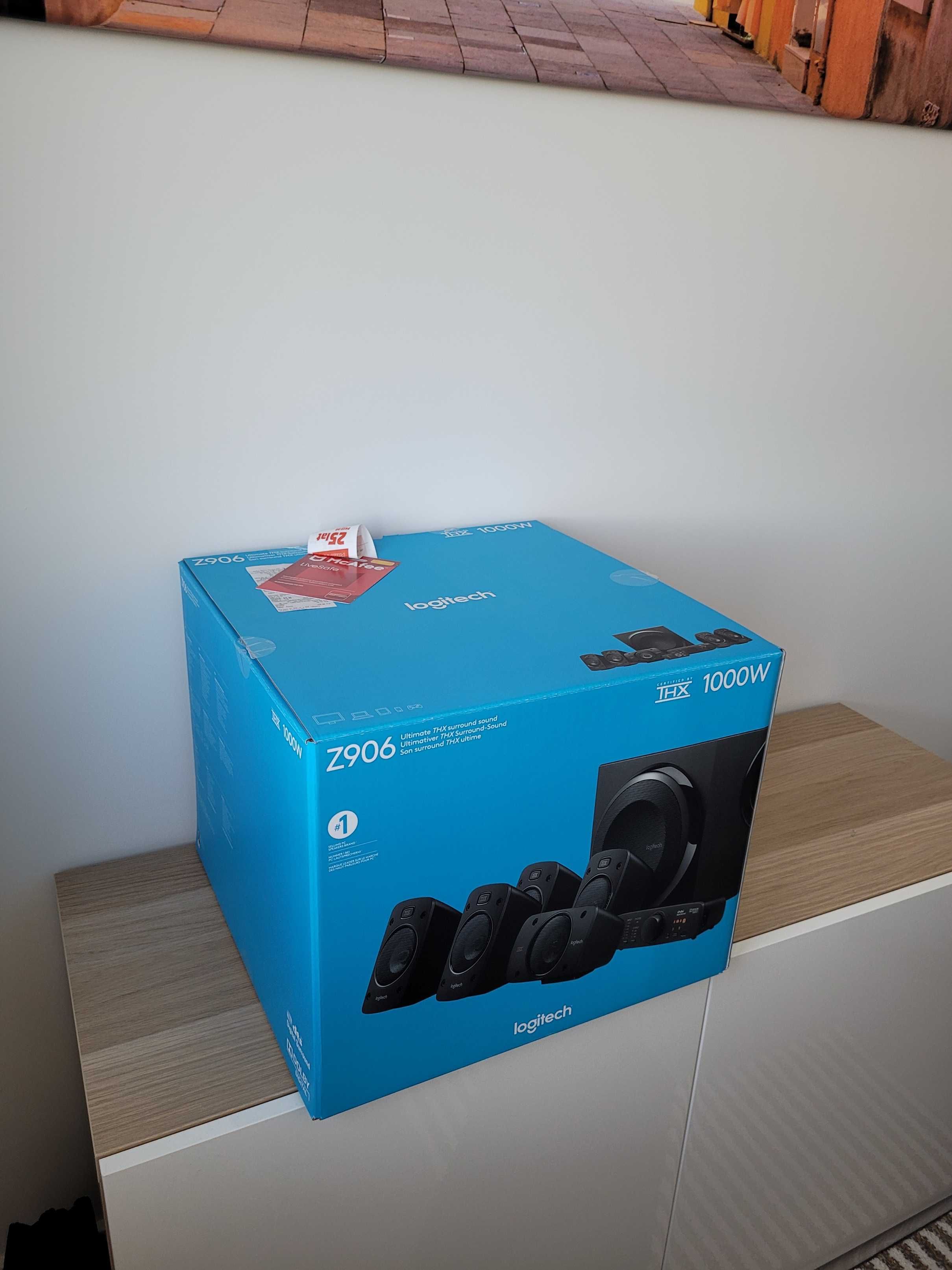 Logitech Z906 + McAfee - NOWE