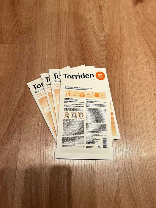 Torriden - maseczki rozjaśniające 5 szt.
