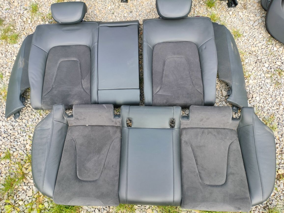 Wnętrze skóra+ alcantara a4 B8 a5