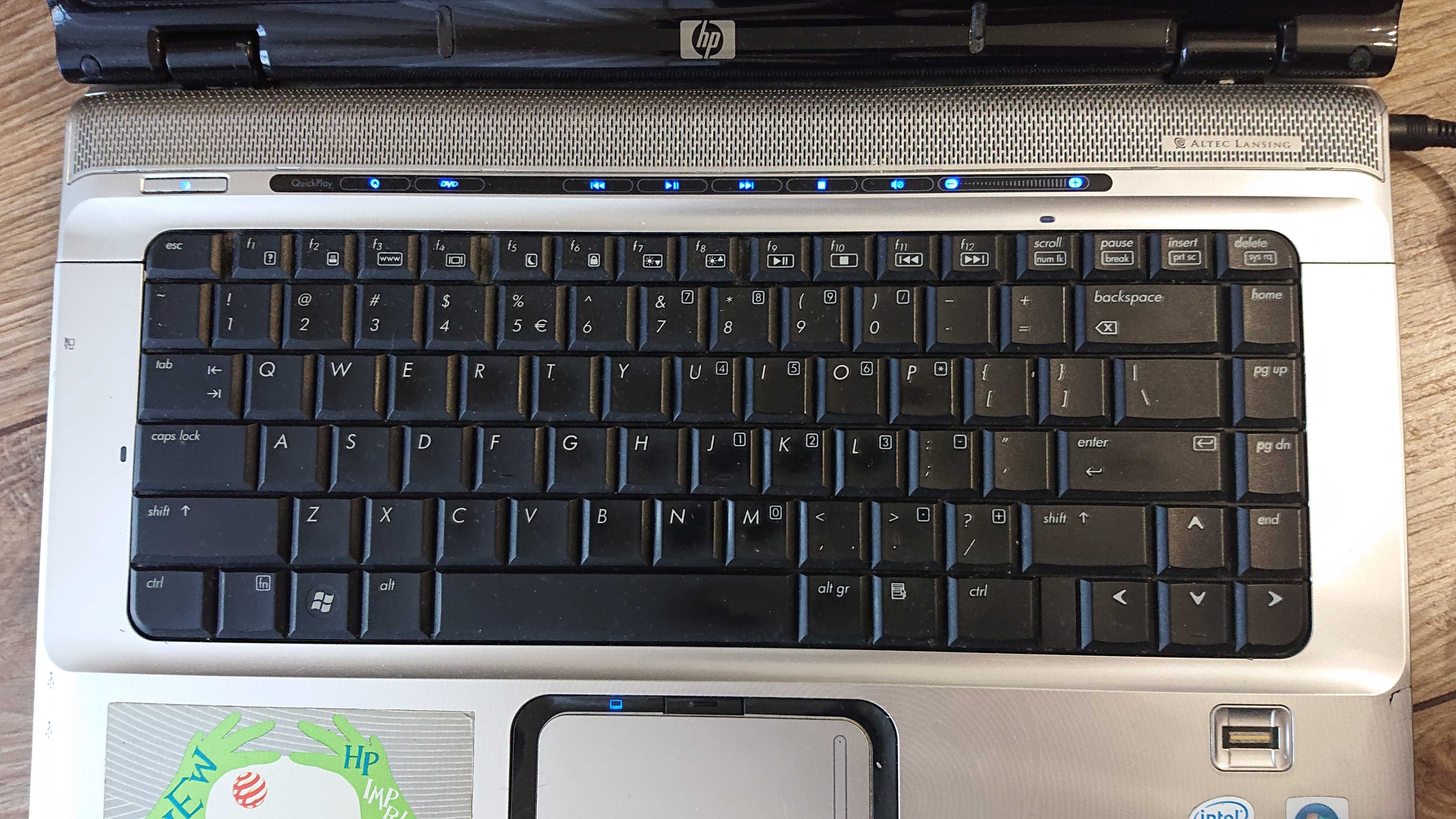 Laptop HP Pavilion dv6500 (Core 2 Duo 1.5 GHz, 4 GB ram, Win VISTA]