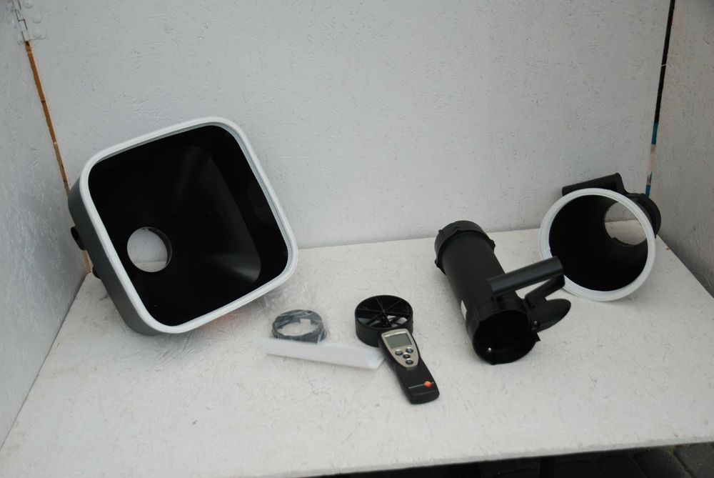 Miernik prędkości przepływu powietrza Testo 417 + zestaw akcesoriów