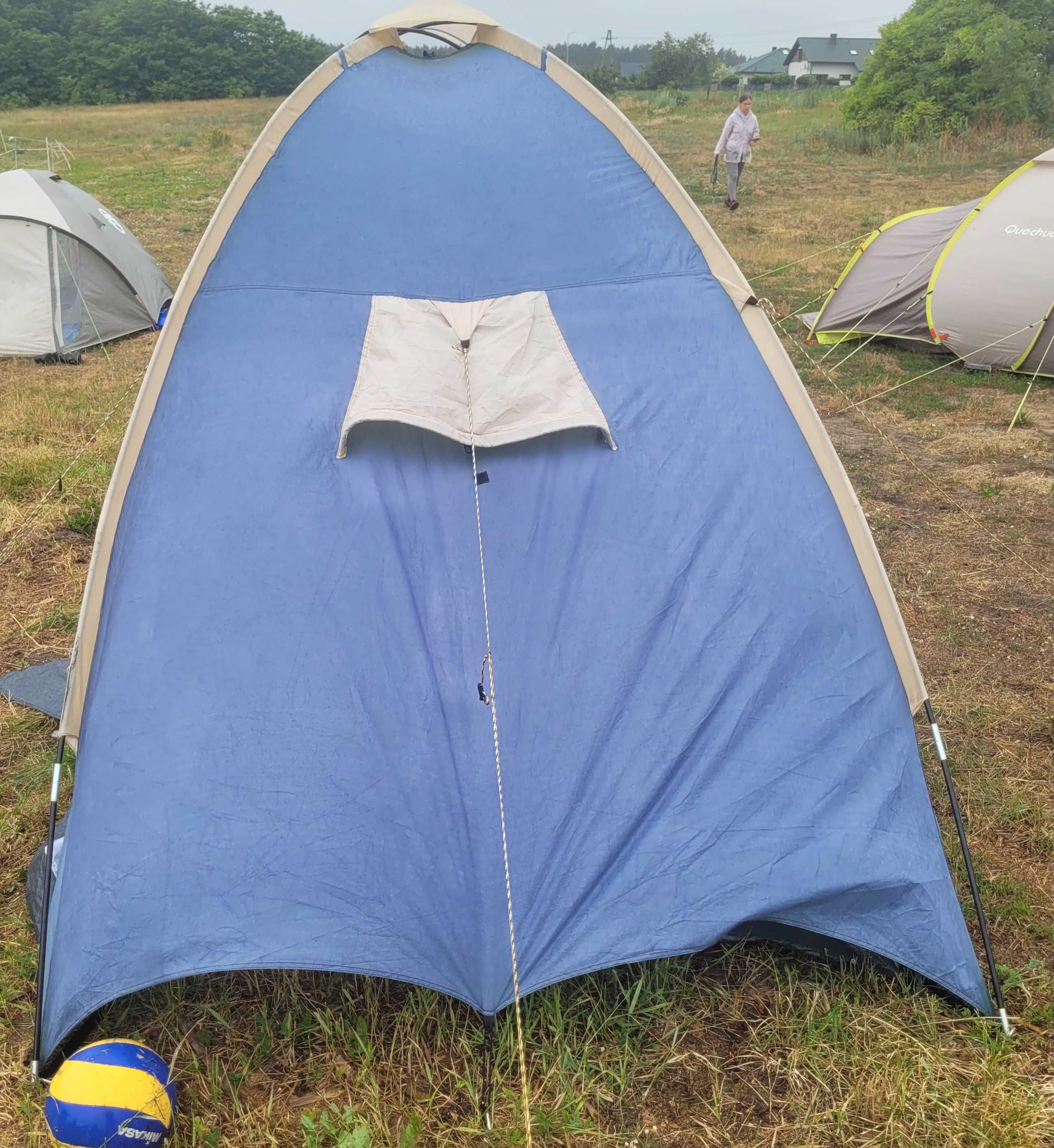 Namiot 4 osobowy 2+2 używany