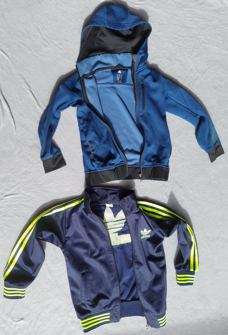 Bluza ADIDAS rozpinana x2 128 7/8 lat climate z kapturem i 122/128 neo