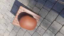 Kominki dachowe ceramiczne zespolone z dachówką Creaton, fi 125