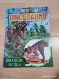 Livro Constrói um dinossauro