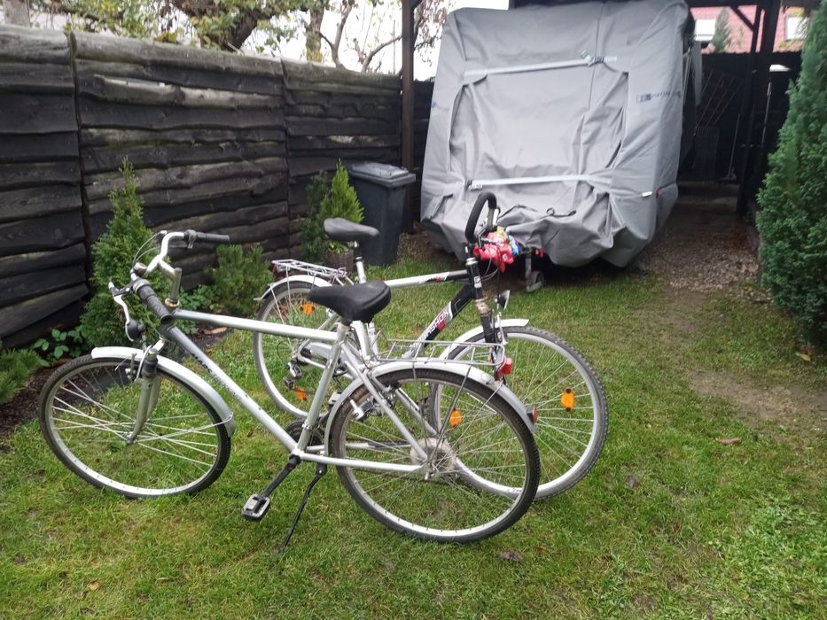 2 rowery trekkingowe 28 cali