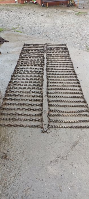 Oryginał Norweskie Łańcuchy gęsta poprzeczka 375/70cm 9.5mm 30,34 cale