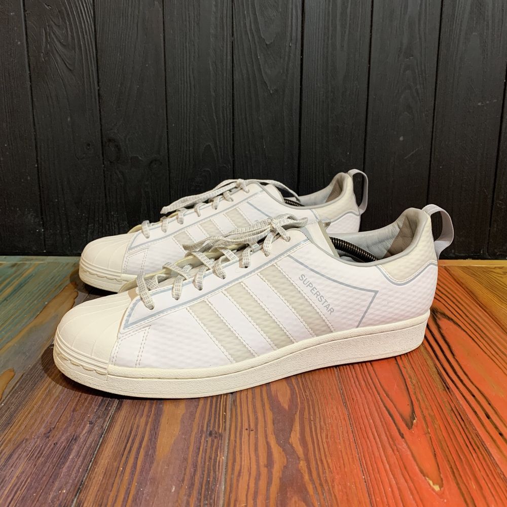 Шкіряні кросівки Adidas Superstar 46 розмір 29.5 см