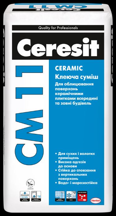 CM-11 25  "Ceresit" Клей для плитки 25 кг