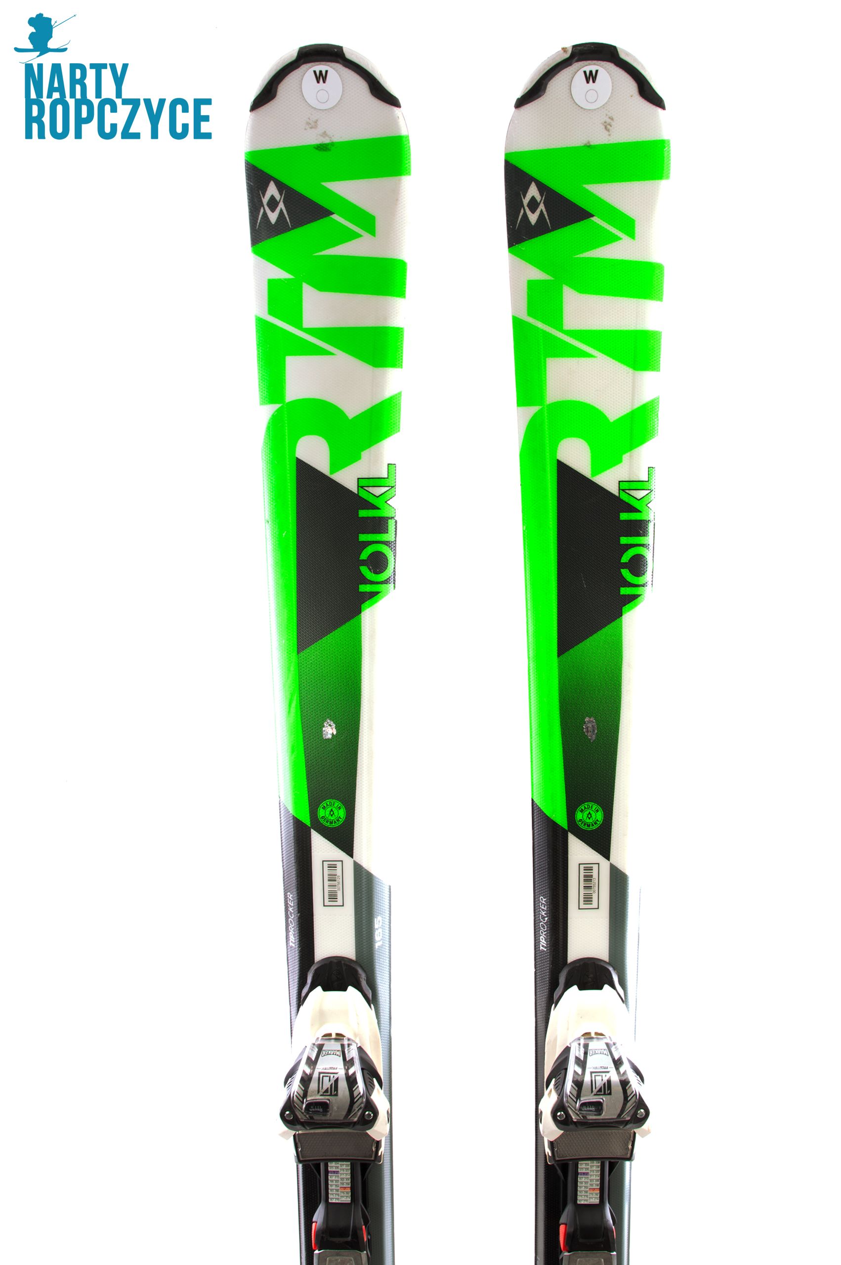 NartyRopczyce NR247 Narty 165 VOLKL RTM 8.0 P43V ! DB stan Serwis