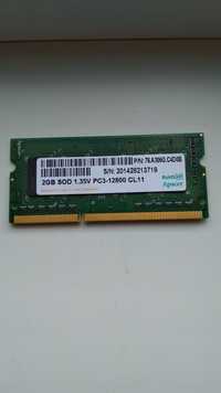 Оперативная память SODIMM DDR 3L 1.35V 2гб