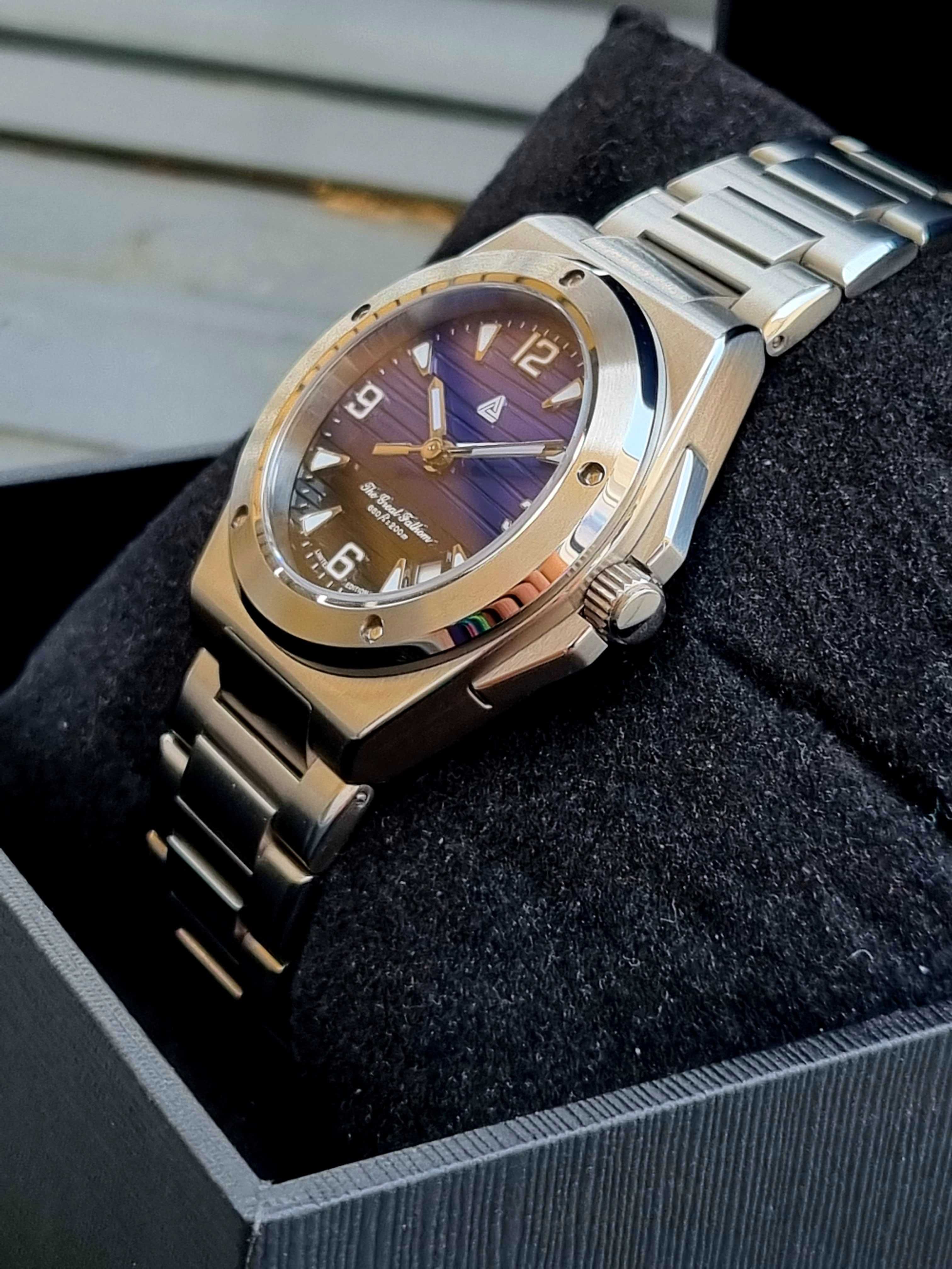 Seiko MOD Ingenieur NH35 Automat Ocean Dial