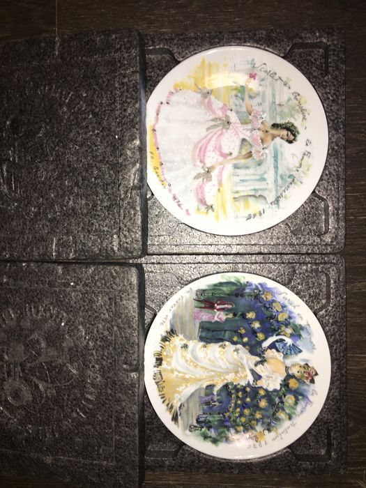 Тарелки декоративные, Limoges,Франция.
