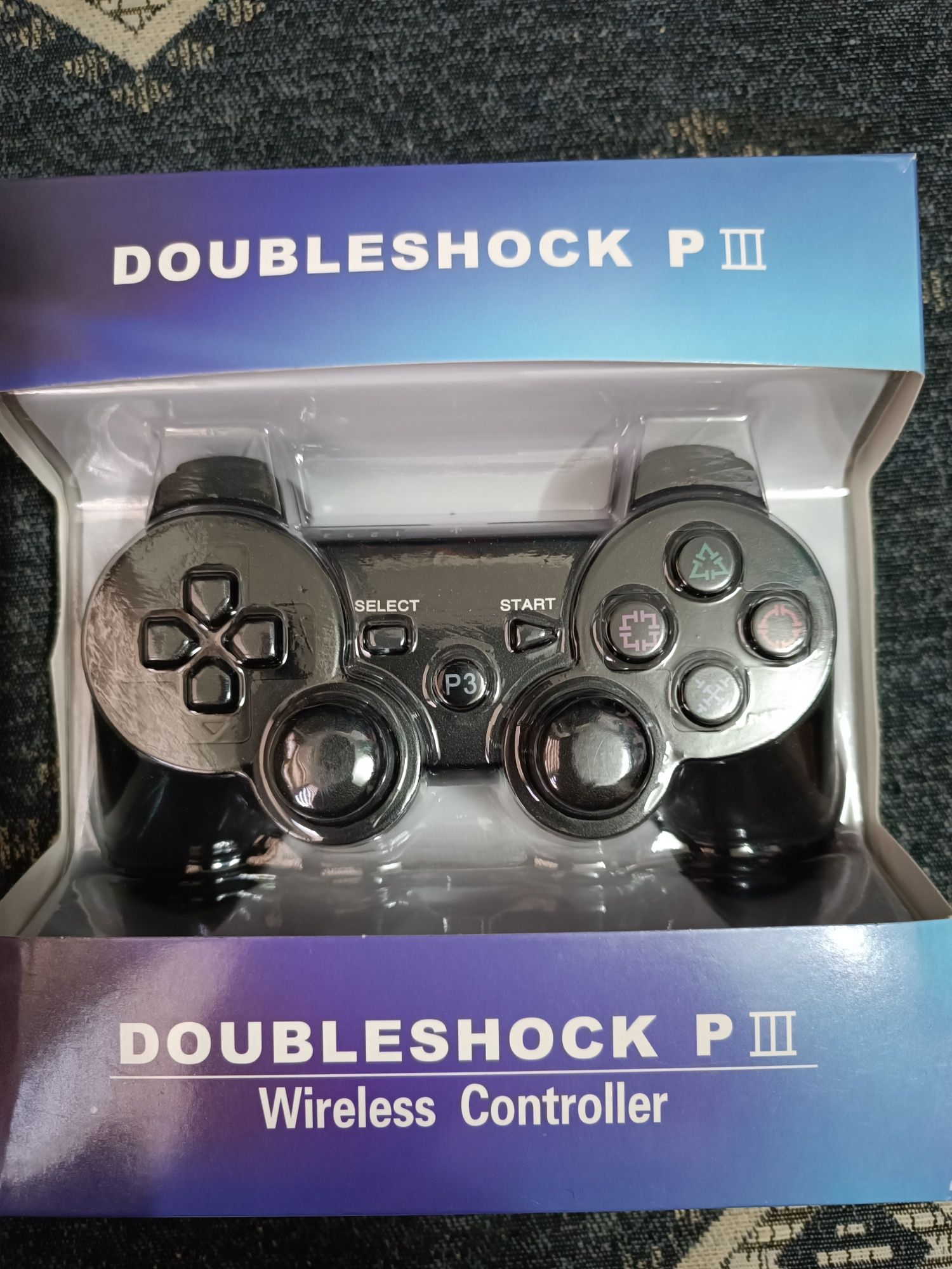 Беспроводной джойстик PS3 Doubleshok (черный)