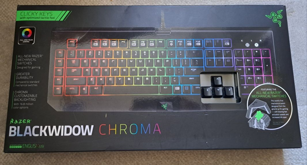 Klawiatura - BLACKWIDOW CHROMA Razer