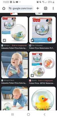 Kula Fisher price narwal do raczkowania