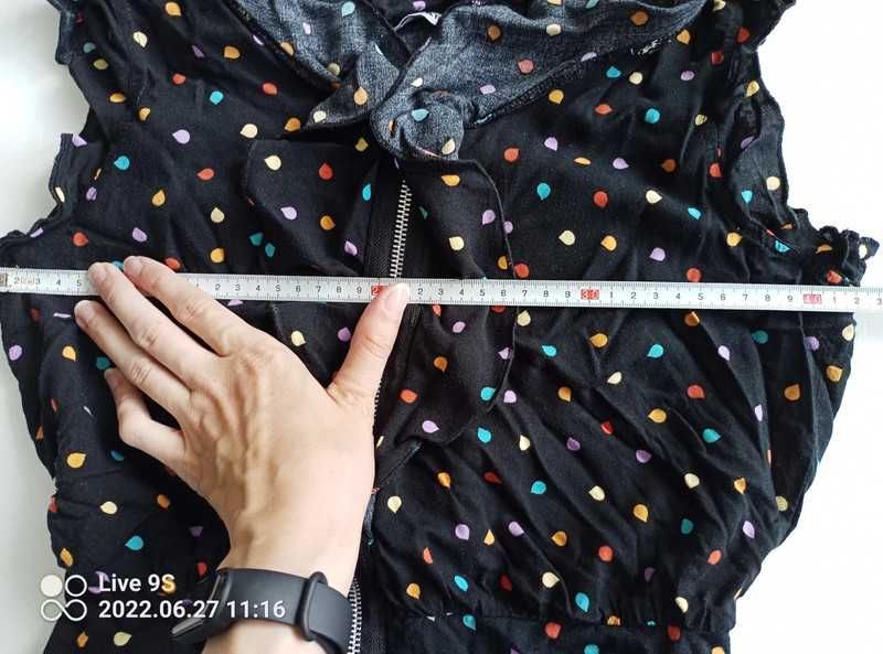 Kombinezon krótki letni na suwak 14lat 158-164cm new look 993#