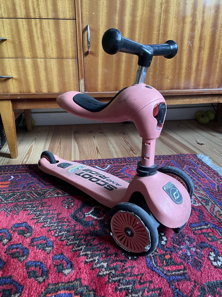 Jezdździk/hulajnoga scoot and ride