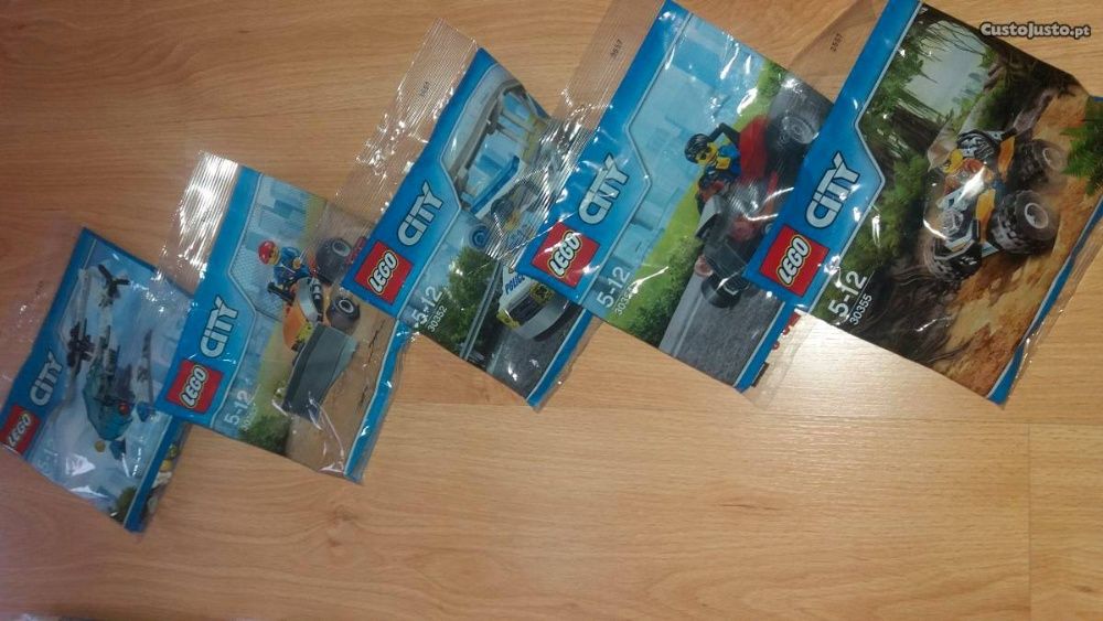 Colecção completa Lego 15 Mini Bag selados