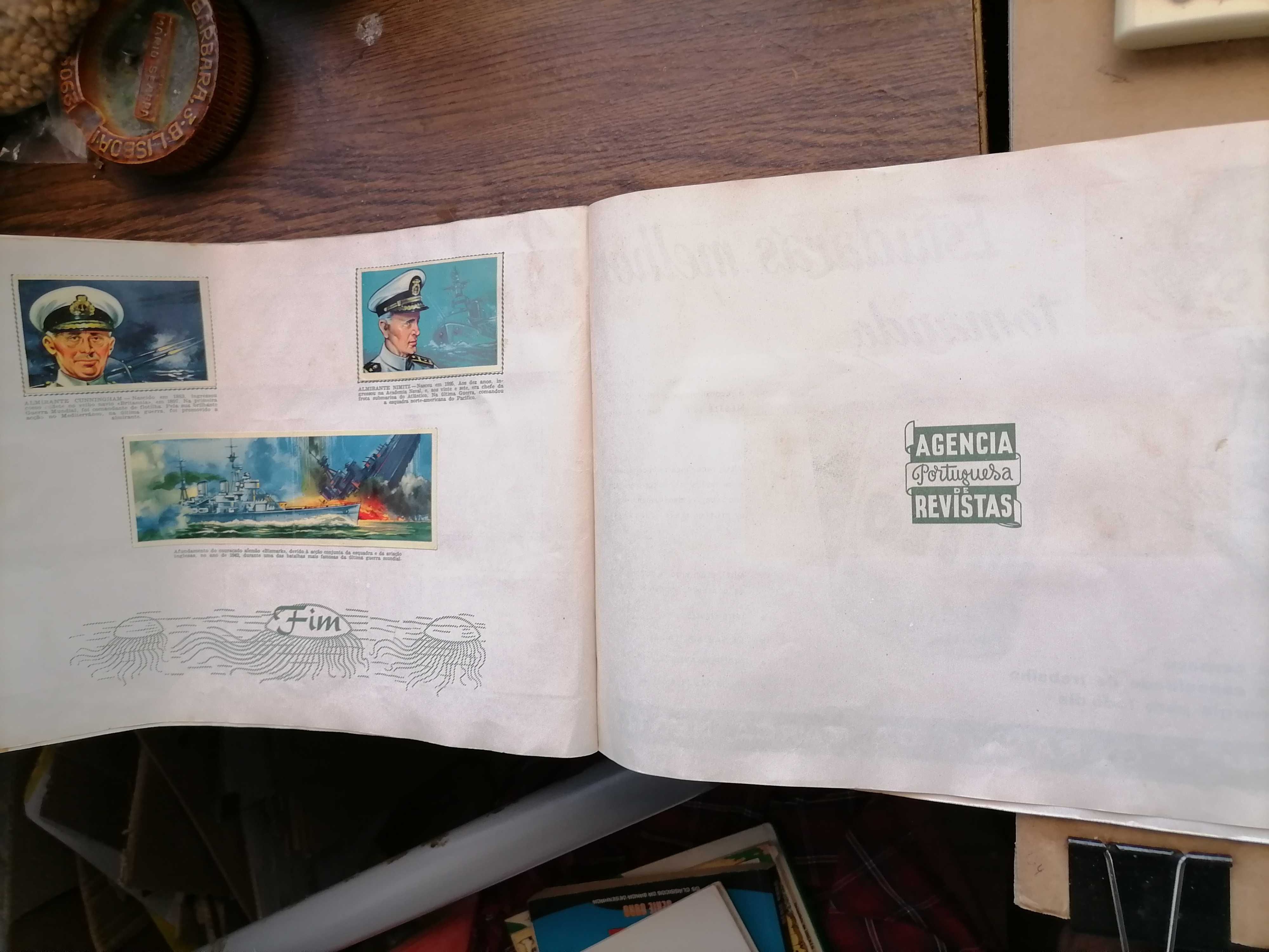 Caderneta Cromos NAVIOS E NAVEGADORES