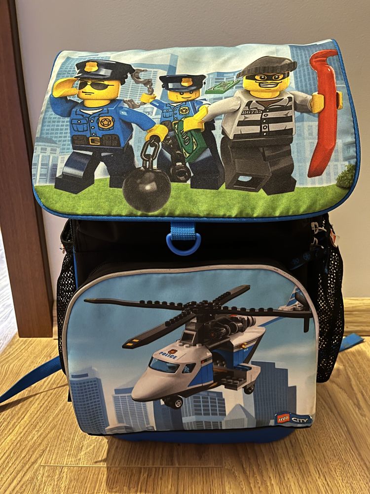 Tornister plecak  LEGO CITY Policja stan bardzo dobry