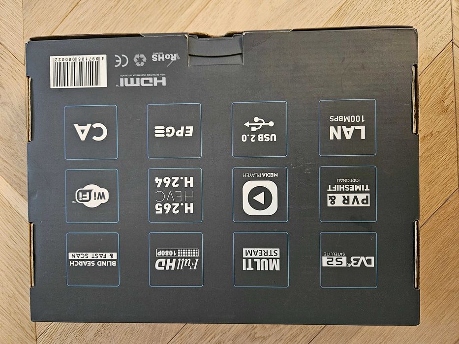 VIARK SAT H265 DVB-S2 IPTV & Multimedia WiFi