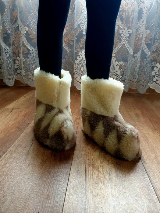 Теплі Чуні/уггі (капці) з ОВЧИНИ !! Від виробника