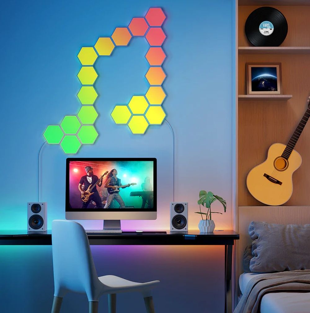 Panele Govee 10 sztuk Glide Hexa rgb