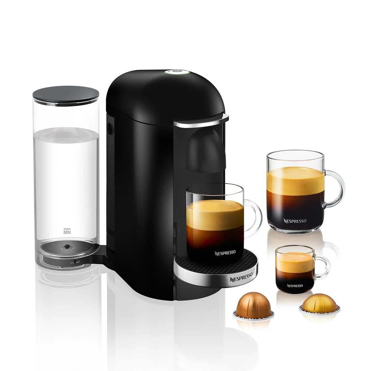 Maquina de café Nespresso Vertuo Plus Deluxe Black C