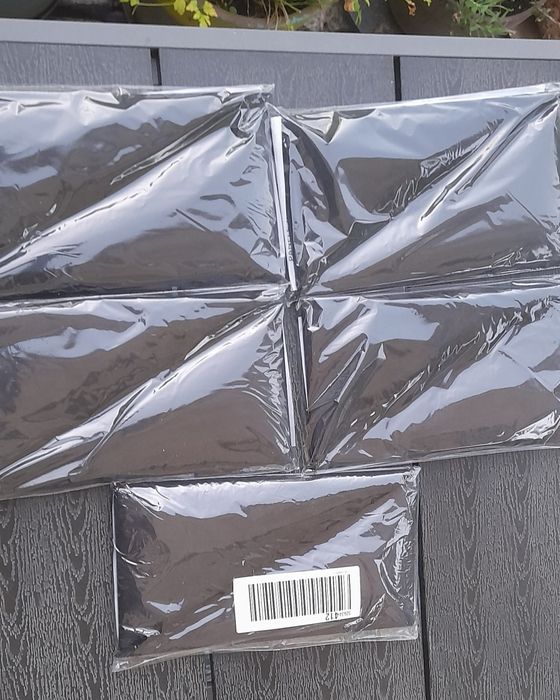 Czarne panele tapicerowane 30x15