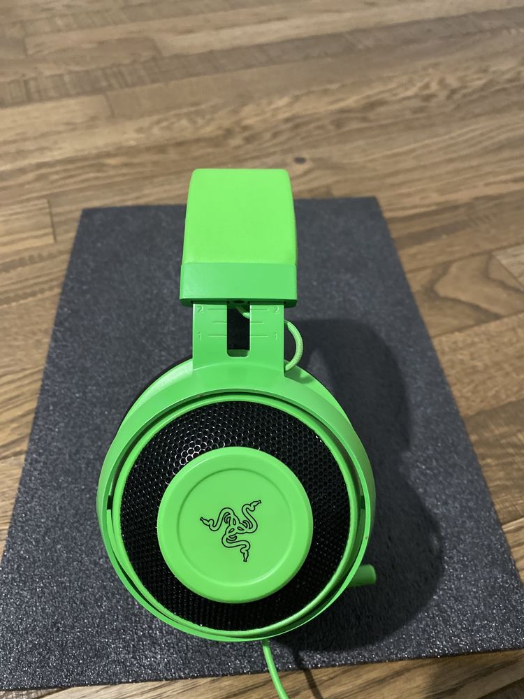 Słuchawki Razer kraken green