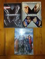 Lote de DVDs X-Men 1, 2 e 3