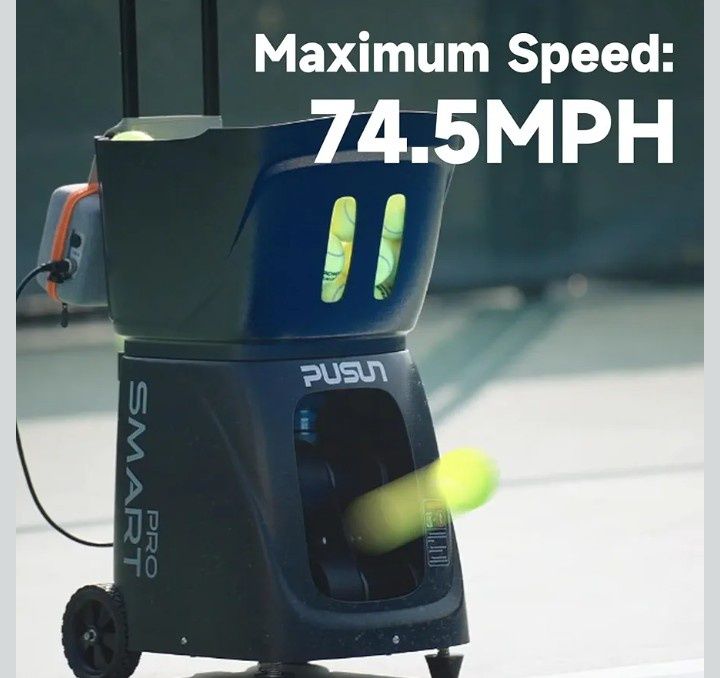 Maszyna do wyrzucania piłek tenisowych/ wyrzutnik