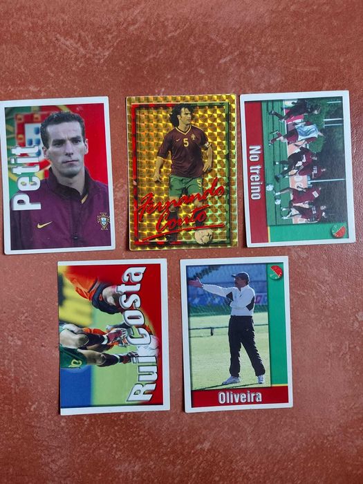 Cromos Euro 2016 e Força Portugal (Mundial 2002)