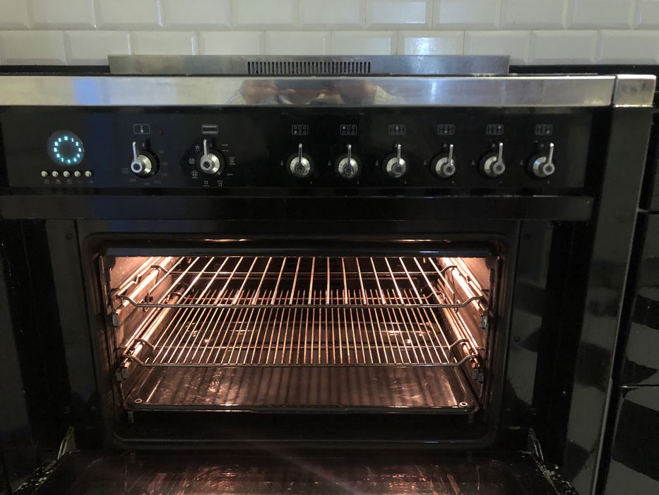 SMEG Fogão a gás + Forno eléctrico design vintage