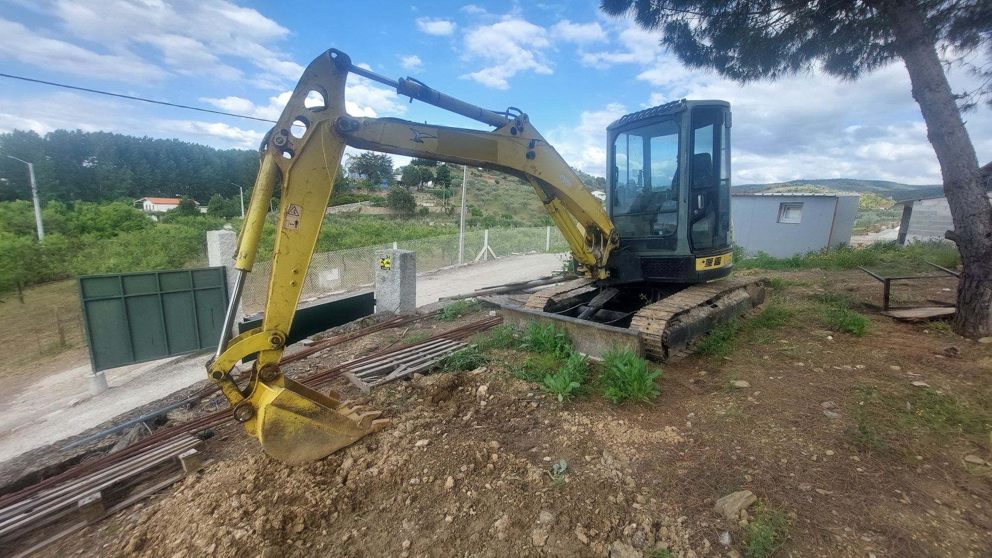 Mini escavadora yanmar vio 55