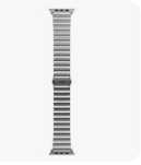 Pasek ze stali nierdzewnej do Apple Watch 49/45/44/42 mm srebrny
