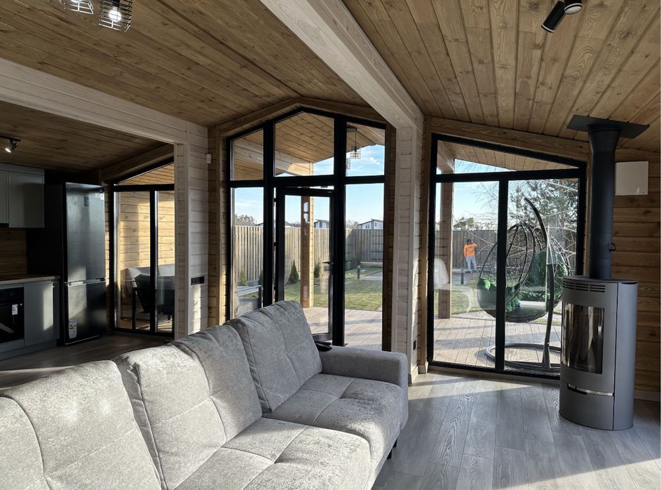 Готовый каркасный дом с ремонтом