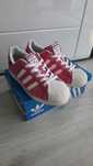 Różowe buty adidas superstar J ie0863 pink 38 2/3