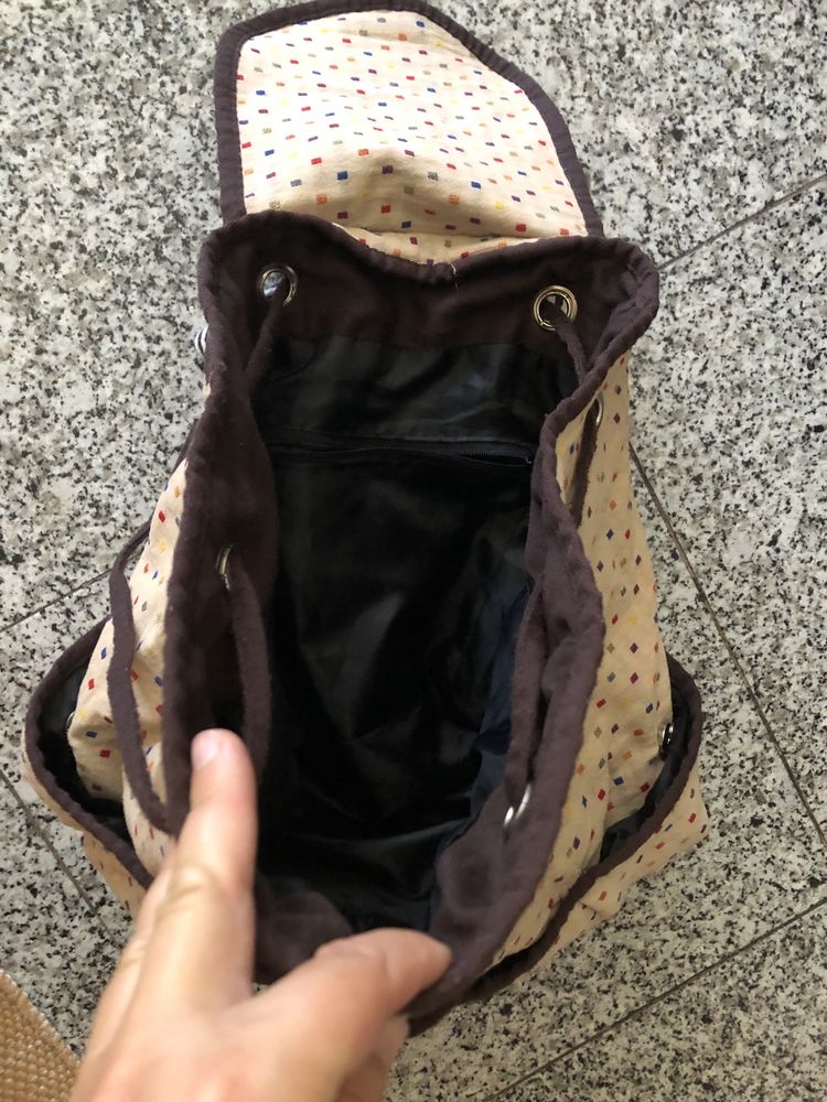 Mochila de tecido