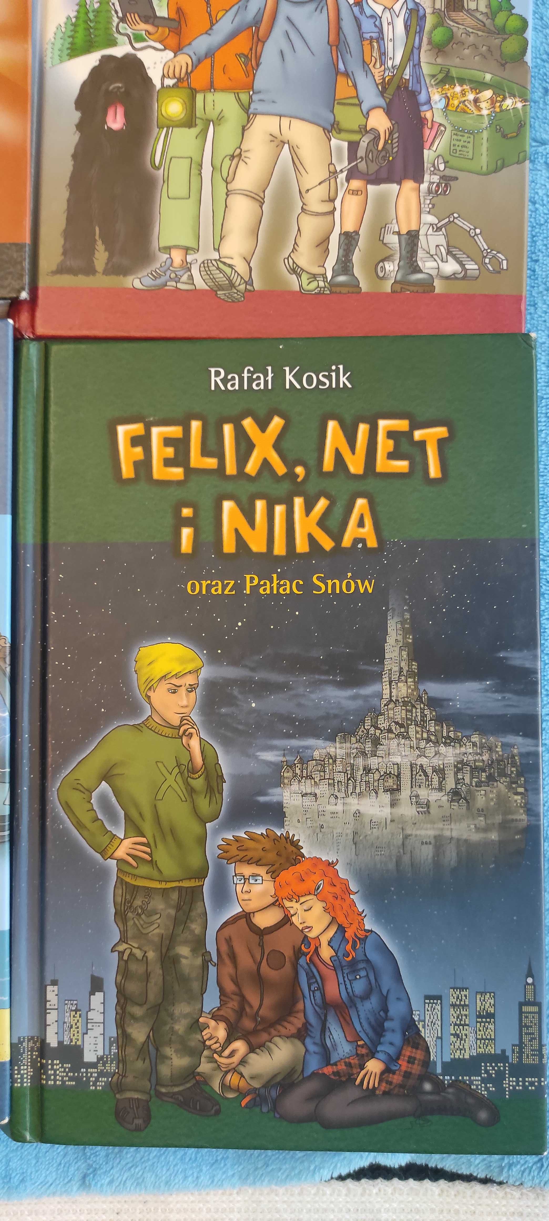 Seria książek Felix, Net i Nika Rafał Kosik książki pierwsze wydanie