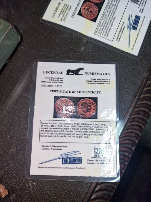 Moedas império Romano