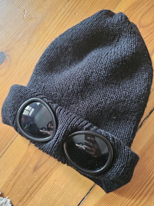 Ocieplana czapka z goglami