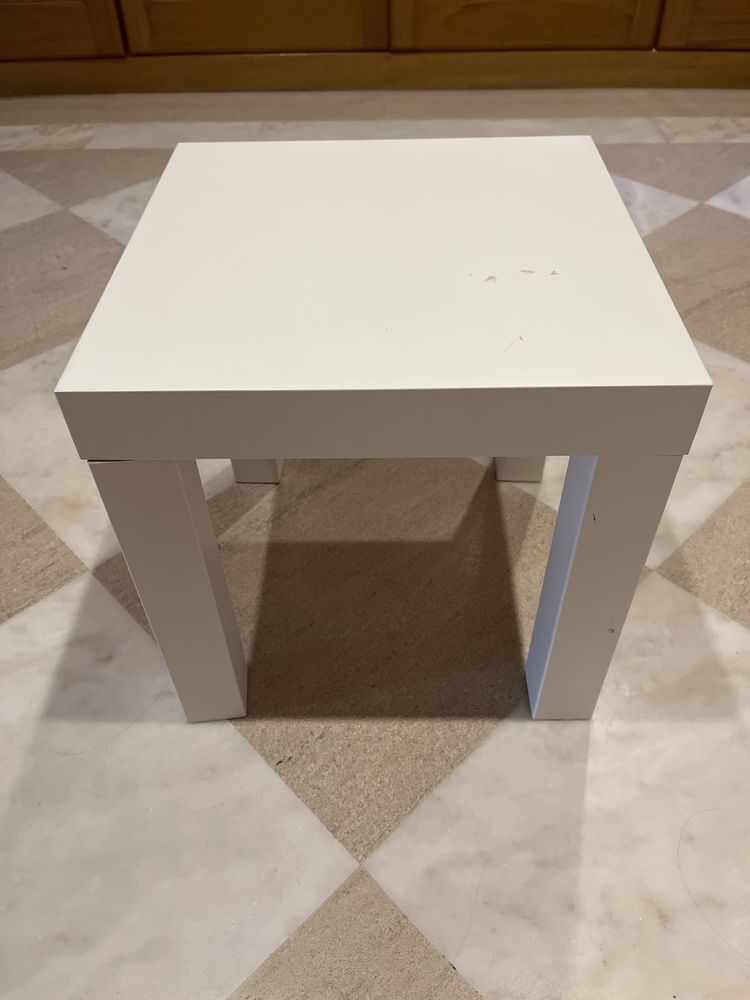Mesa de apoio branca IKEA